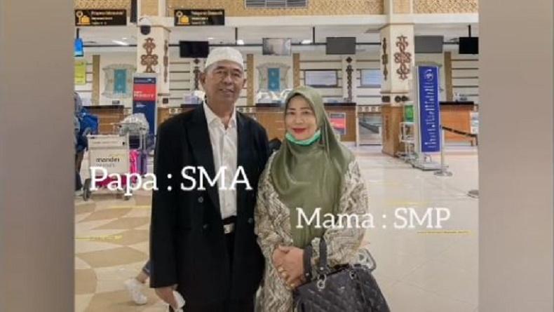 Viral Ayah Ibu Tamatan SMA-SMP Punya 6 Anak Sukses Jadi Dokter dan Notaris
