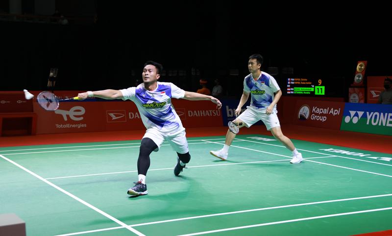 Hasil India Open 2022: Ahsan/Hendra ke Final usai Libas Ganda Malaysia 2 Set Langsung