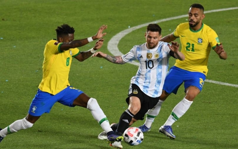 Hasil Kualifikasi Piala Dunia 2022: Sengit, Duel Argentina Vs Brasil Tanpa Pemenang