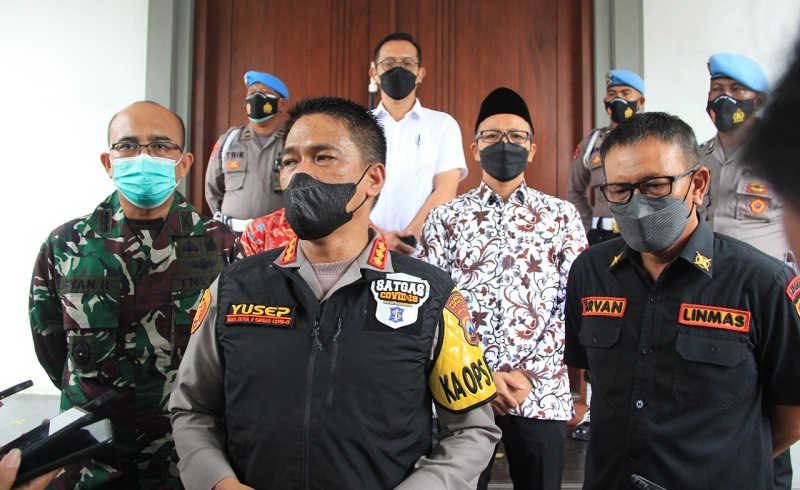 Polrestabes Surabaya Siagakan 1.600 Personel untuk Amankan Natal dan Tahun Baru 
