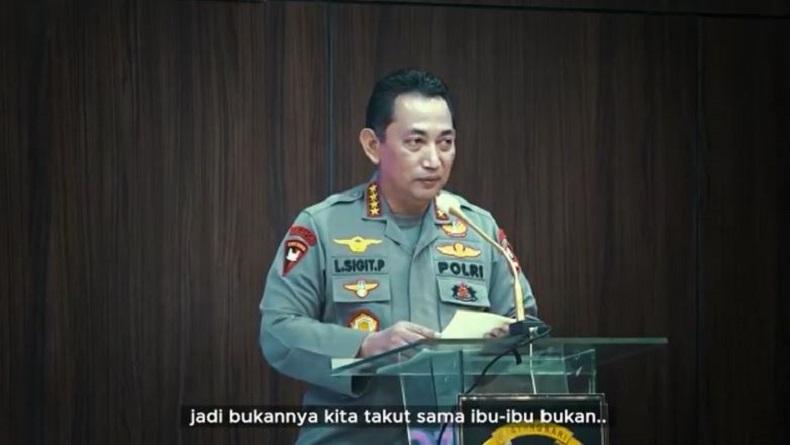 Kapolri Ingatkan Anak Buahnya Sayangi Istri kalau Karier Mau Naik: Bukannya Kita Takut sama Ibu-ibu