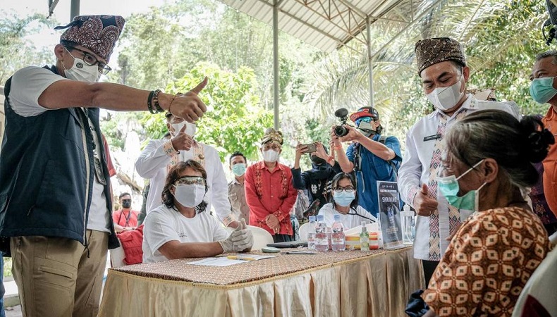 Pariwisata Solusi Kebangkitan Ekonomi Tana Toraja, Menparekraf Dukung Percepatan Vaksinasi Covid-19 