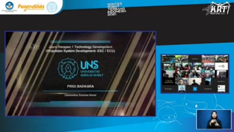 Kontes Robot Terbang Indonesia, Tim UNS Sabet 3 Gelar 