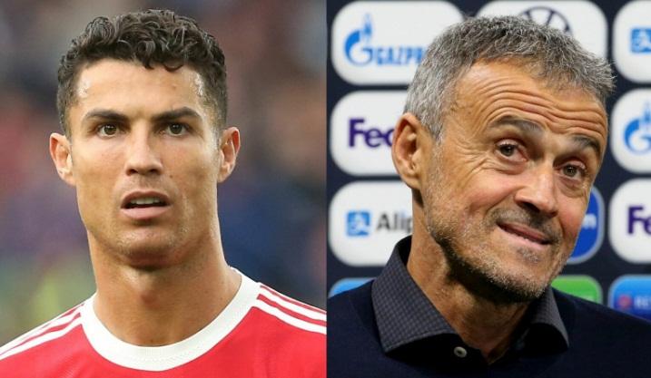 Luis Enrique Diminta Ronaldo Latih Man United, Jawabannya Singkat tapi Kocak