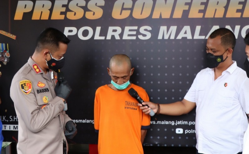 Terungkap, Suami yang Bunuh Istri di Malang Ternyata juga Perkosa Anak hingga Hamil