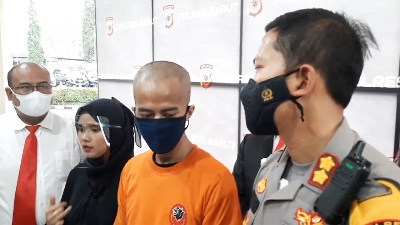 Pelaku Video Mesum Suka Sama Suka Garut Ditangkap, Motifnya Kecewa Cinta Tak Direstui 