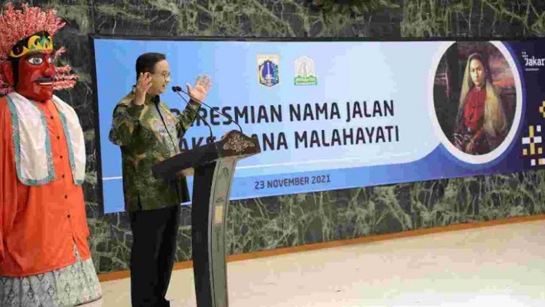 Anies Resmikan Nama Jalan Laksamana Malahayati, Akses Jakarta Timur-Bekasi 