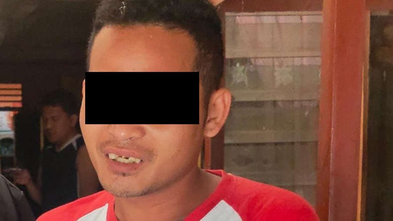 Pria Singkil Ini Tikam Warga Gorontalo Pakai Gunting di Pasar Buah Calaca