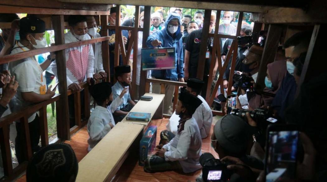 Sandiaga Uno Apresiasi Pesantren Alam di Desa Wisata Bubohu Gorontalo