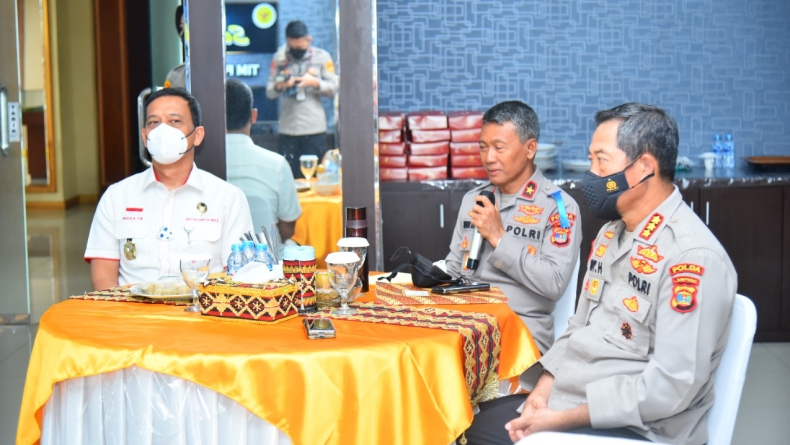 Cegah Penyalahgunaan Senpi Anggota Polri, Kompolnas Sambangi Polda Lampung