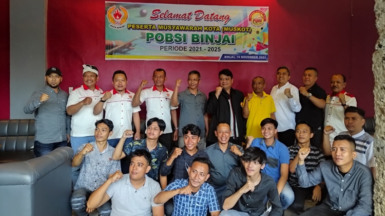 Terpilih secara Aklamasi, Ziko Firlando Pimpin POBSI Binjai