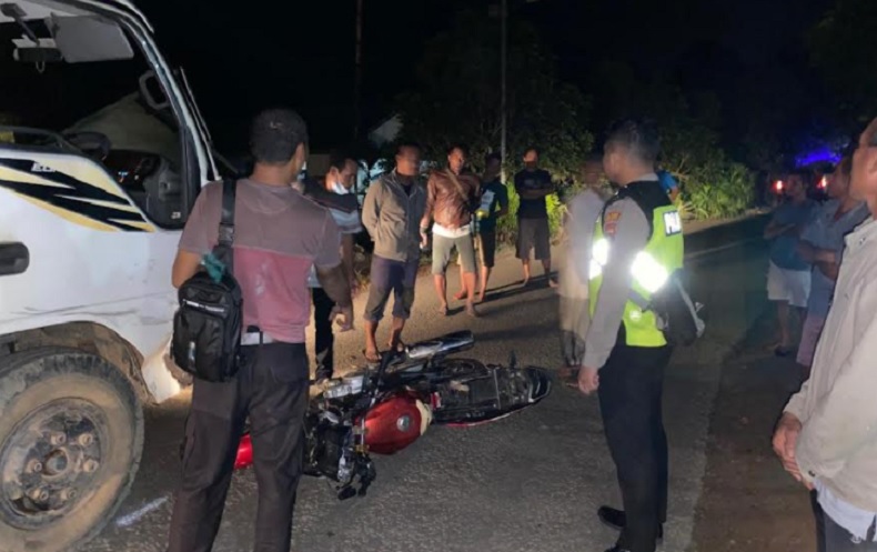 Tabrakan Maut Motor vs Truk di Bangka Barat, Seorang Tewas