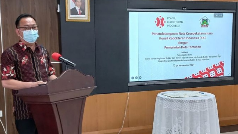 Pemkot Tomohon-KKI Teken Kerja Sama Percepatan Pelayanan Publik
