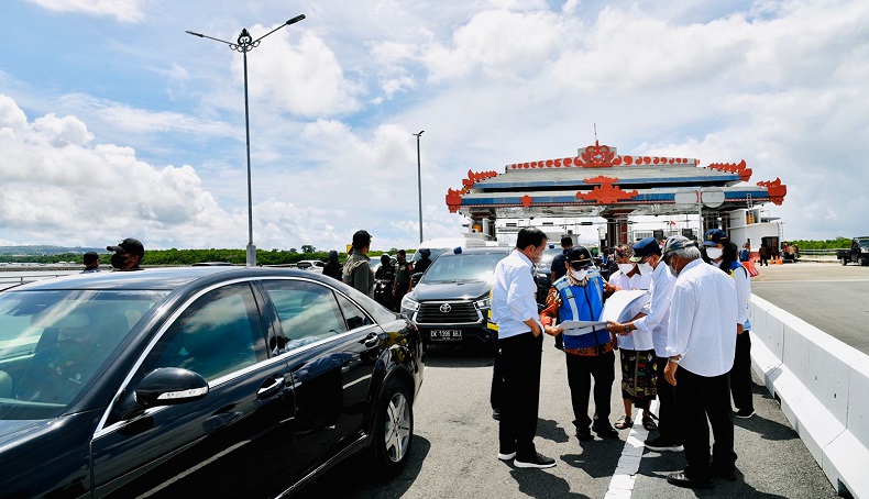 Jalan Tol Menuju Lokasi KTT G20 Akan Dihiasi Pohon Kamboja hingga Anggrek