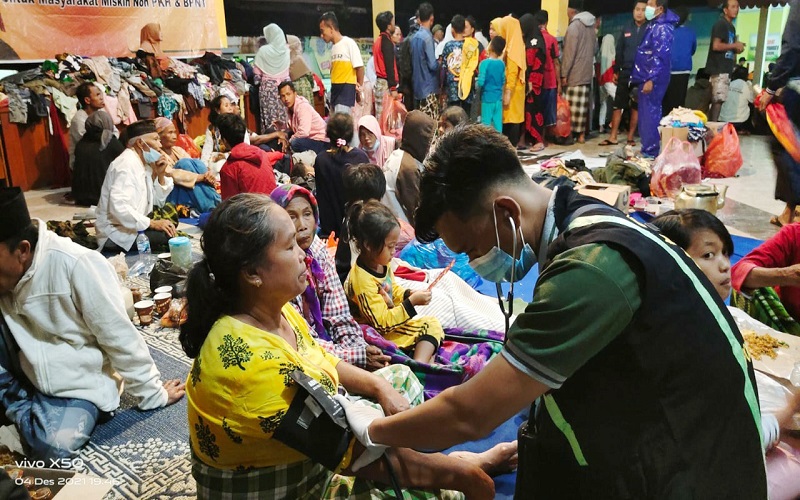 BNPB: 5.205 Jiwa Terdampak Erupsi Gunung Semeru
