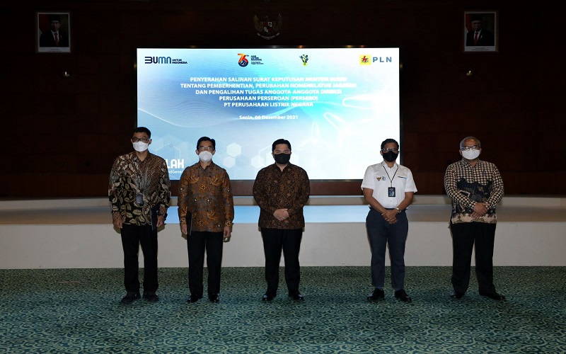RUPS PLN Angkat Darmawan Prasodjo sebagai Dirut, Ini Susunan Direksi yang Baru