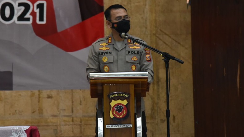 Cegah Pengeroyokan, Polrestabes Bandung Siap Kawal Sosialisasi Keselamatan di Perlintasan KA
