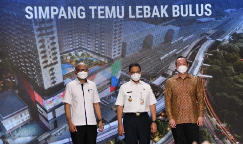 Anies Canangkan Pembangunan Simpang Temu Lebak Bulus