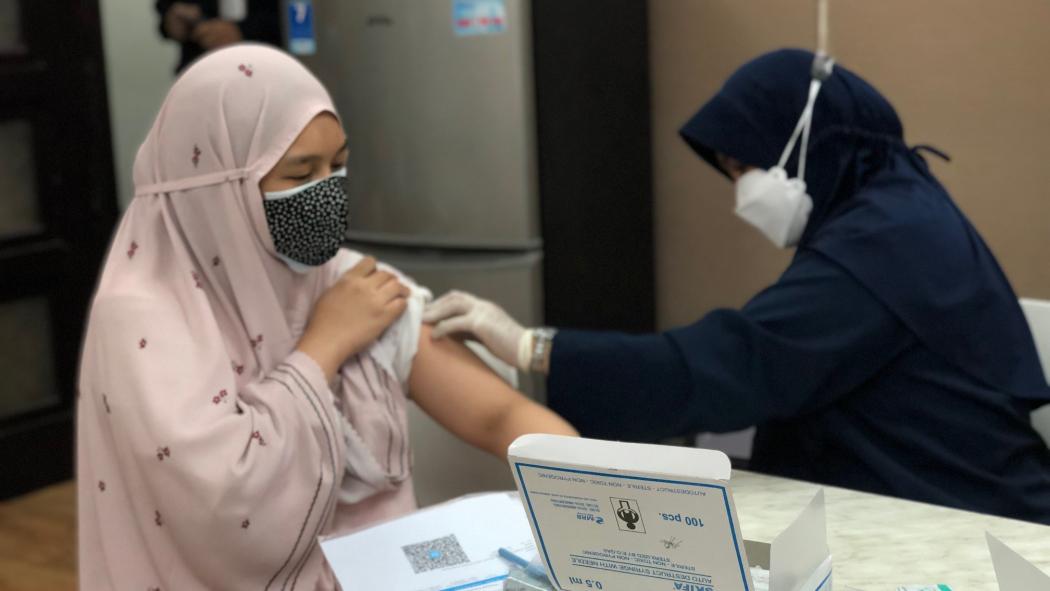 Kisah Ibu Menyusui Divaksin Covid-19 di Sentra Vaksinasi MNC Peduli: Alhamdulillah Semua Aman