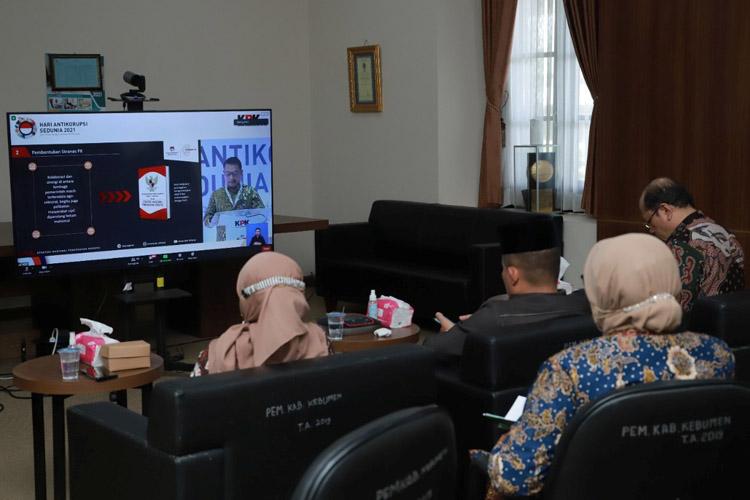 Bupati Kebumen Komitmen Wujudkan Pemerintahan Bebas dari Korupsi