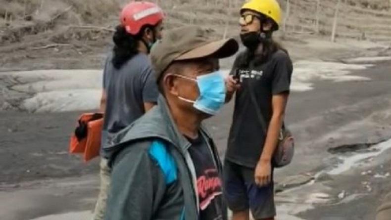 Kisah Haru Pak Nur, Cari Anak yang Hilang saat Erupsi Semeru hingga Jadi Penunjuk Jalan Tim Rescue
