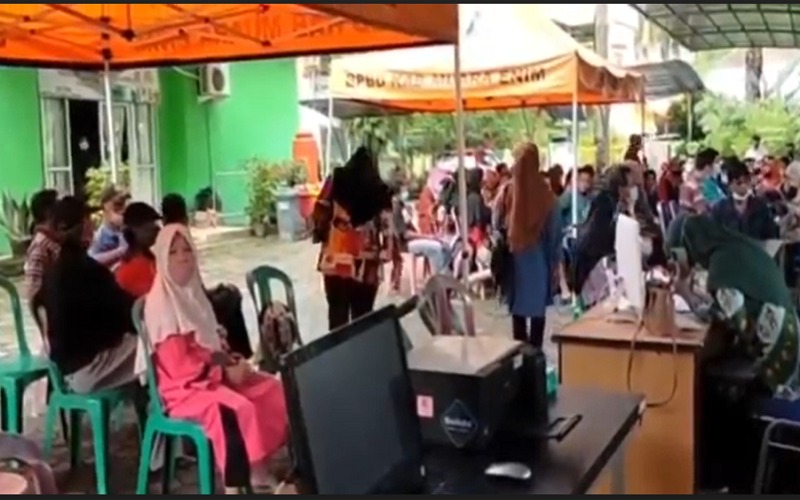 Kejar Target, Pemkab Muara Enim Percepat Vaksinasi di Puskesmas