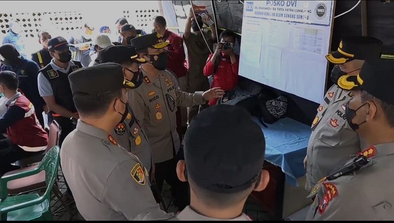 Kapolda Jatim Tinjau Posko DVI di RS Bhayangkara Lumajang