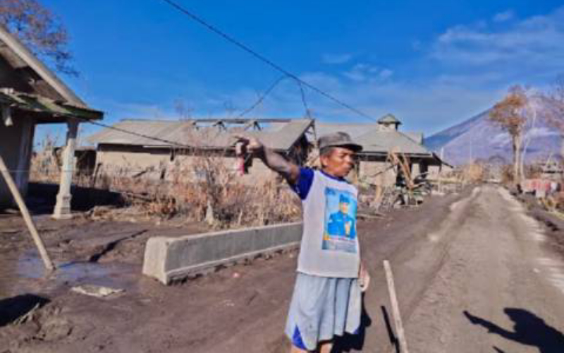 Kisah Pilu Tukiran, Kehilangan Anak saat Erupsi Gunung Semeru