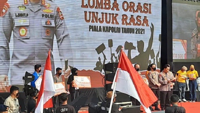 Daftar Pemenang Lomba Orasi Unjuk Rasa 2021 Piala Kapolri, Juara Pertama Dapat Rp175 Juta 