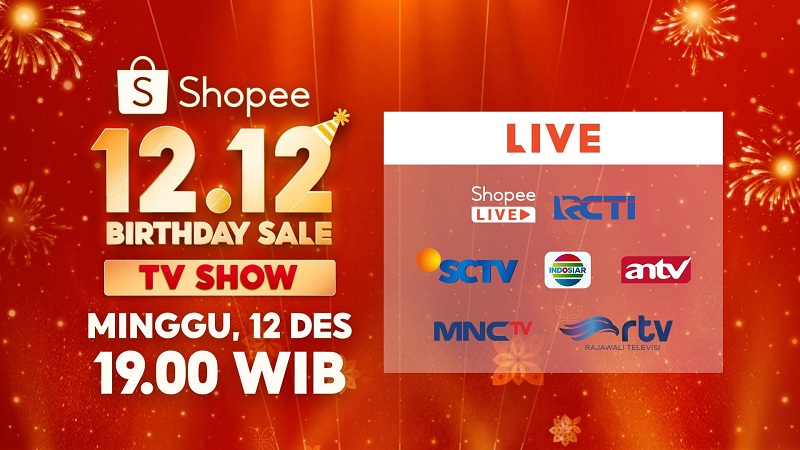Shopee 12.12 Birthday Sale TV Show Akan Bagi-bagi Games Berhadiah, Ada Honda CRV!
