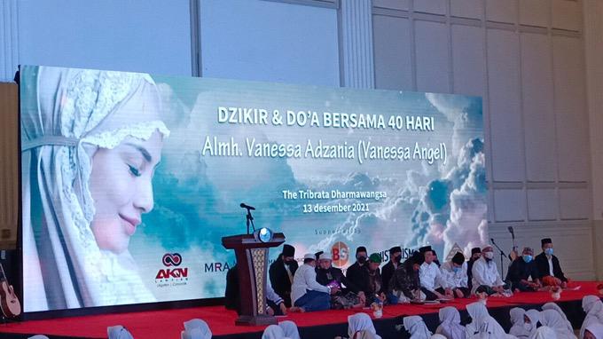 Keluarga Gelar Pengajian 40 Harian Vanessa Angel, Undang Ratusan Anak Yatim    