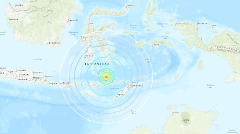 2 Gempa Susulan Guncang NTT, Bermagnitudo 5,6 dan 5,5