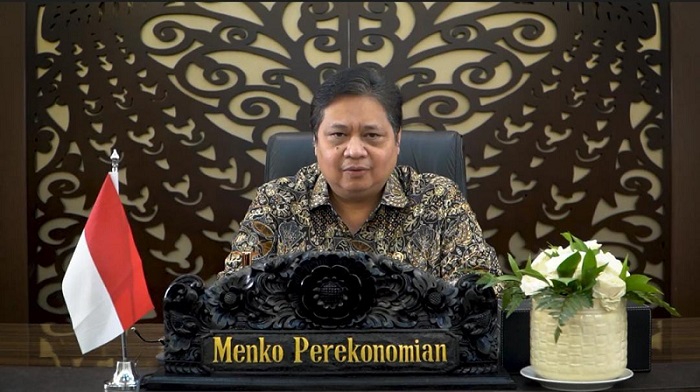Menko Airlangga Optimistis Pertumbuhan Ekonomi 2022 Tumbuh 5,2 Persen 