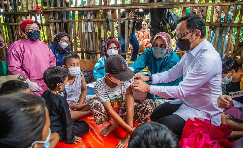 Tak Hanya Pelajar, Anak Putus Sekolah di Kota Bogor Juga Divaksin Covid-19