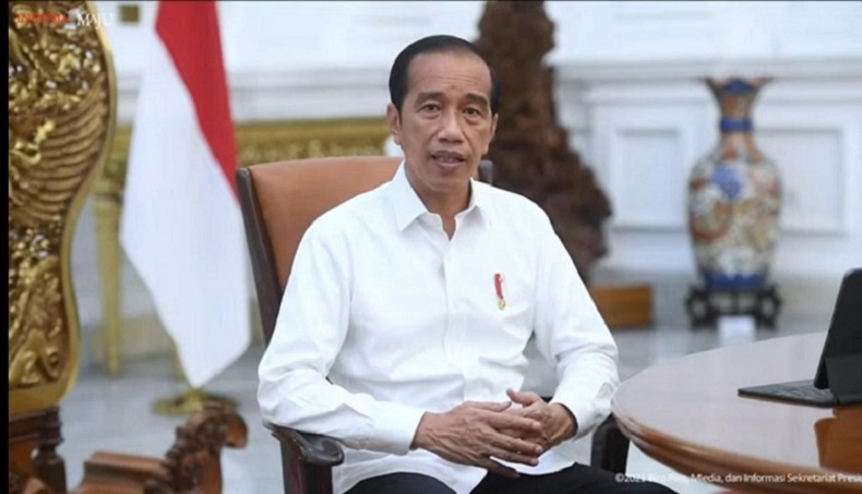 Jokowi : Tahun 2022 Semangat Baru, Bekerja untuk Indonesia Maju