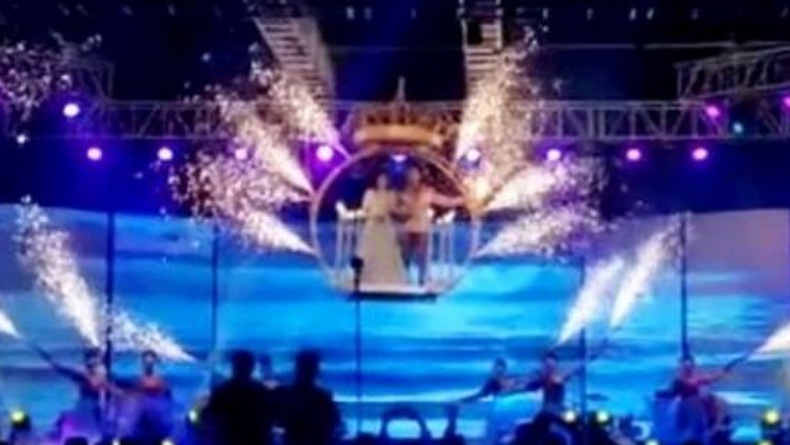 Bermaksud Tampil Wah, Pasangan Pengantin Ini malah Jatuh dari Ketinggian 3,6 Meter