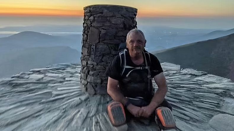 Kisah Pria Tak Punya Kaki Mendaki Gunung 13 Jam sampai Puncak dengan Merangkak