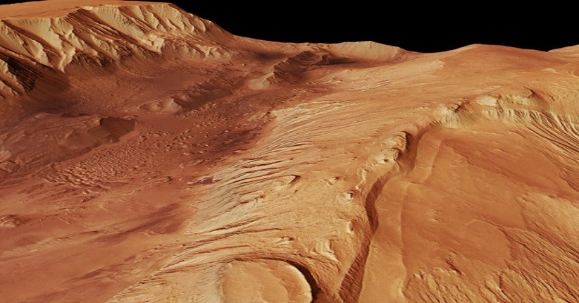 Trace Gas Orbiter Temukan Ngarai di Mars yang Dipenuhi Air Es