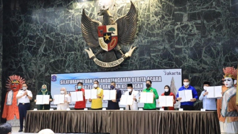 Salurkan Dana Hibah Rp27 Miliar ke Parpol, Anies : Ini dari Pajak Warga Jakarta 