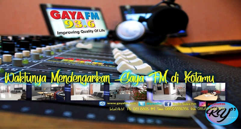 Radio Gaya 93,6 FM Bekasi: Improving Quality of Life