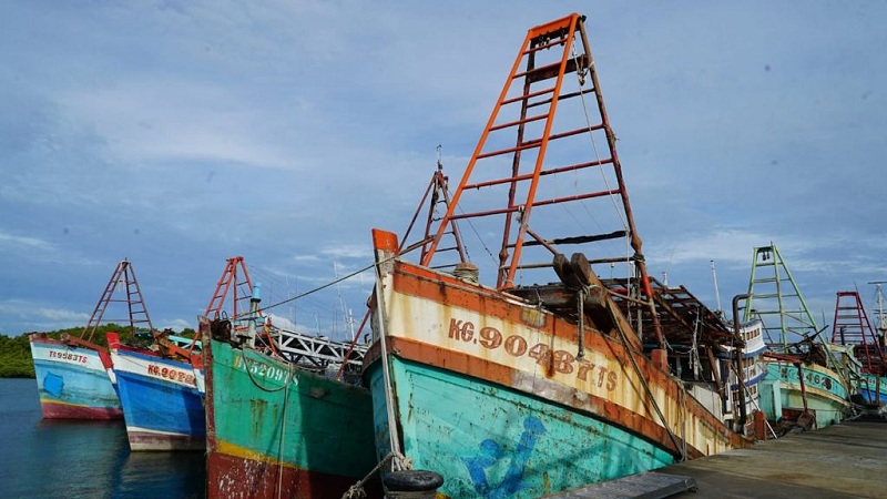 KKP Dukung Tindakan Tegas untuk Kapal Ikan Tanpa Kebangsaan