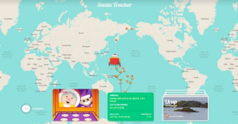 Cara Lacak Sinterklas via Norad dan Google