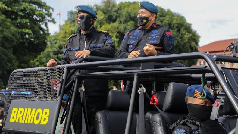 Datangi Mako Brimob, Mahfud MD Ingatkan Ancaman Siber hingga Radikalisme 