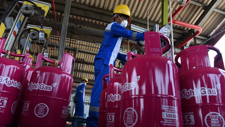 Harga Terus Naik, Pedagang Ini Enggan Jual Gas LPG Ukuran 12 Kg