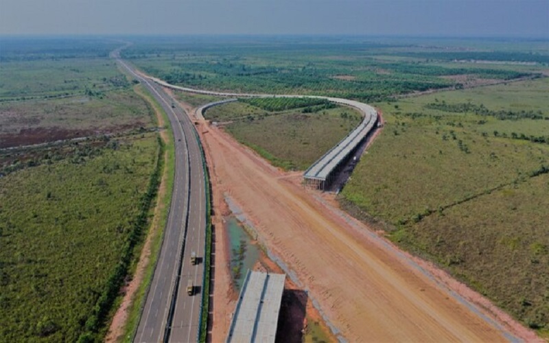 Pembangunan Ruas Tol Binjai-Stabat Hampir Rampung