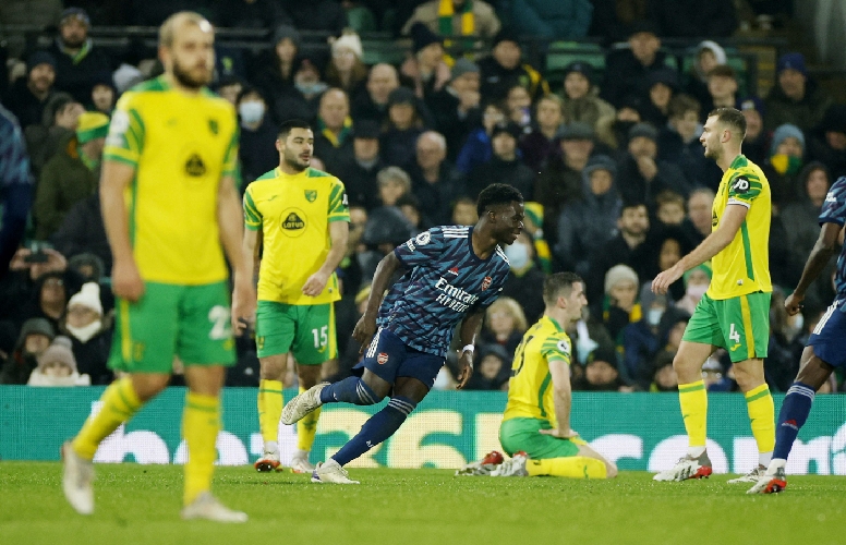 Hasil Norwich Vs Arsenal: Bukayo Saka Ngamuk, The Gunners Pesta Gol