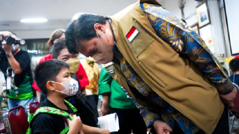 Menko Airlangga: Vaksinasi Anak Bagus untuk Mulai Sekolah Tatap Muka