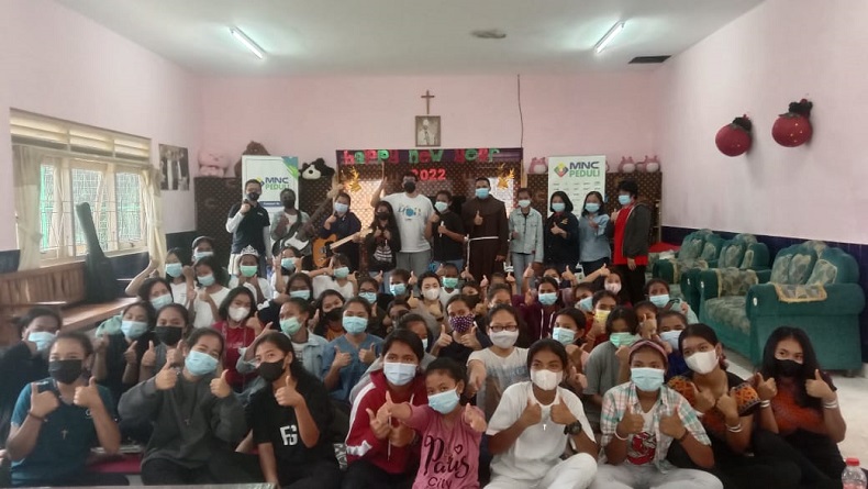 MNC Peduli Salurkan Bantuan Beras ke Panti Asuhan Santo Yusup Cipanas Cianjur
