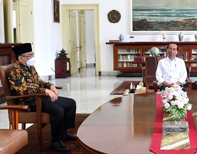 Jokowi dan Gus Yahya Bertemu di Istana, Bahas Apa?