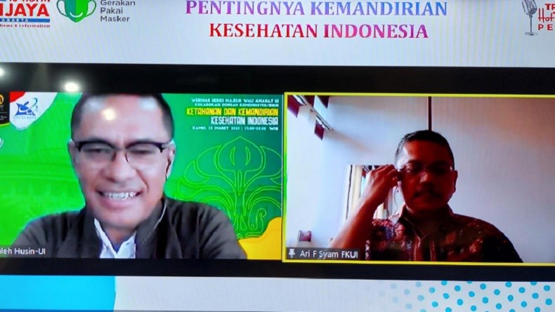 Dekan FKUI: Bahan Baku Pembuatan Obat di Indonesia 90 Persen Impor